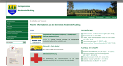 Desktop Screenshot of amaliendorf.at